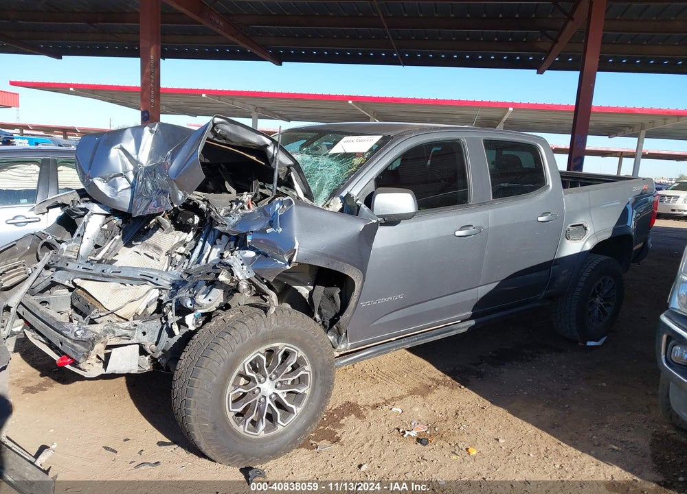 2021 CHEVROLET COLORADO 4WD SHORT BOX ZR2 VIN: 1GCGTEEN1M1285458