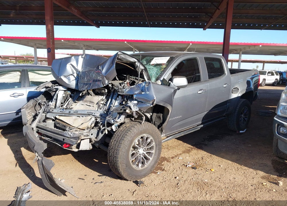 2021 CHEVROLET COLORADO 4WD SHORT BOX ZR2 VIN: 1GCGTEEN1M1285458