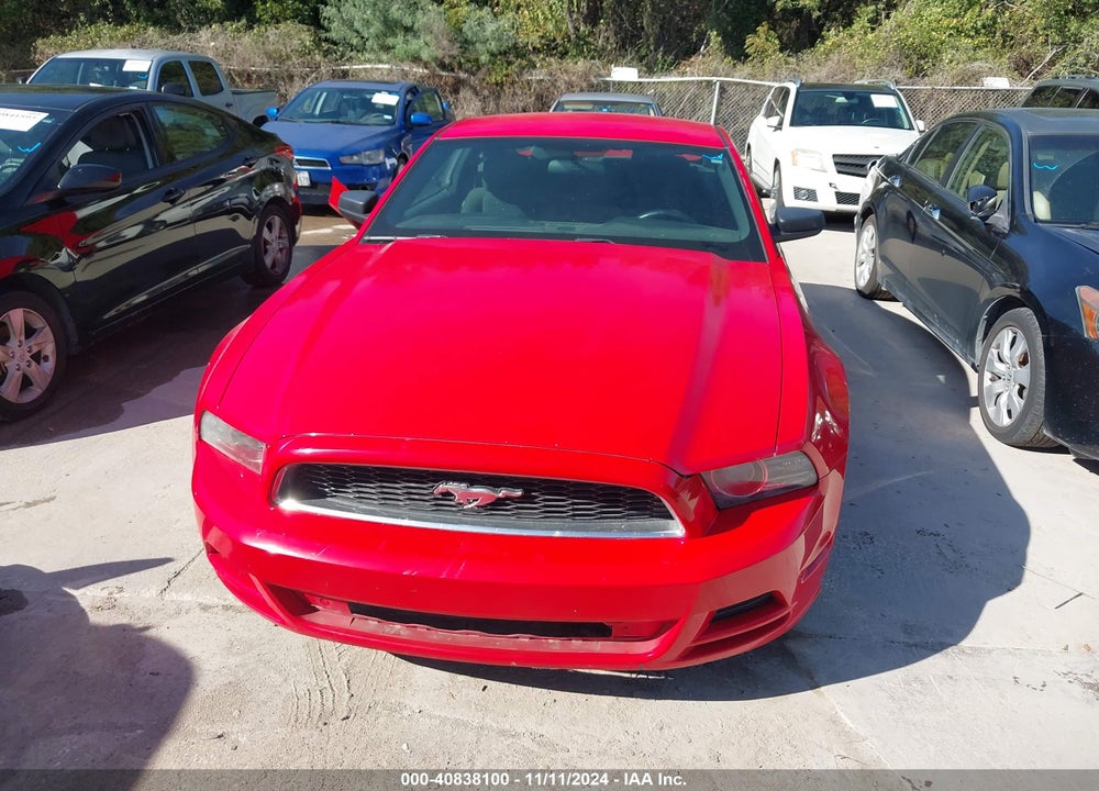 2014 FORD MUSTANG V6 VIN: 1ZVBP8AM1E5327101