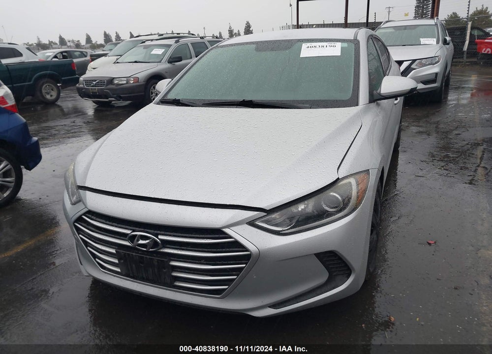 2017 HYUNDAI ELANTRA SE VIN: KMHD74LF0HU084244