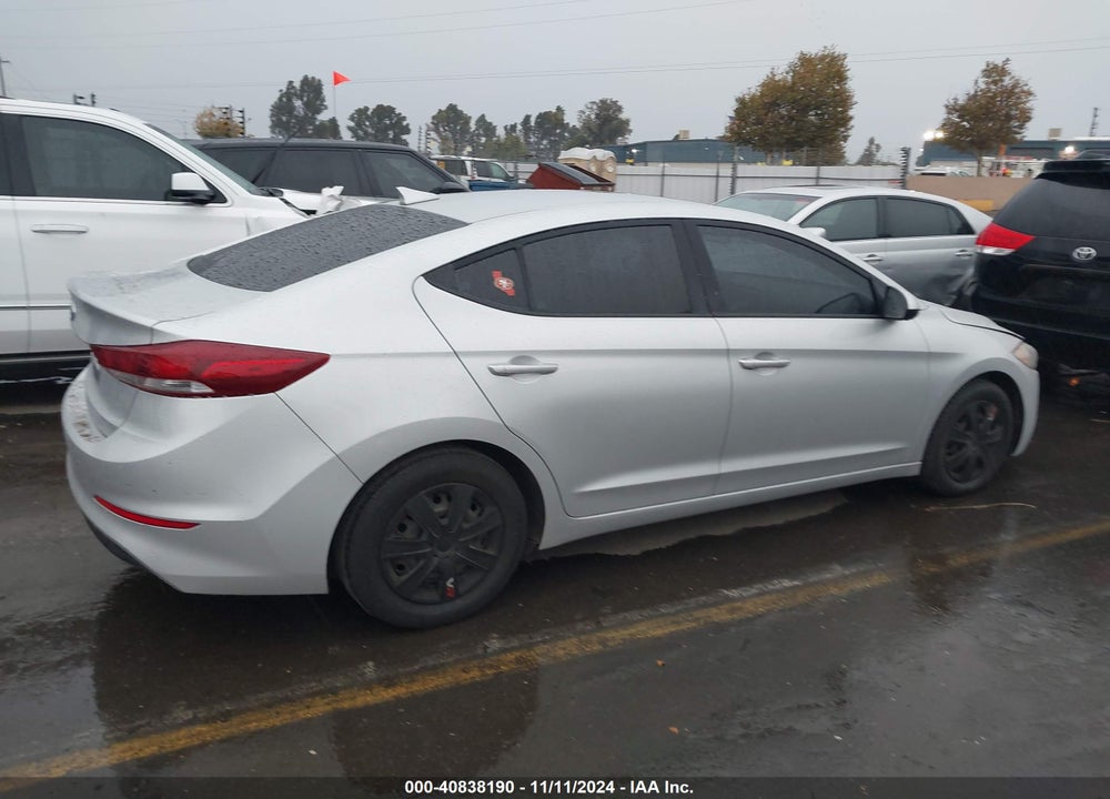 2017 HYUNDAI ELANTRA SE VIN: KMHD74LF0HU084244