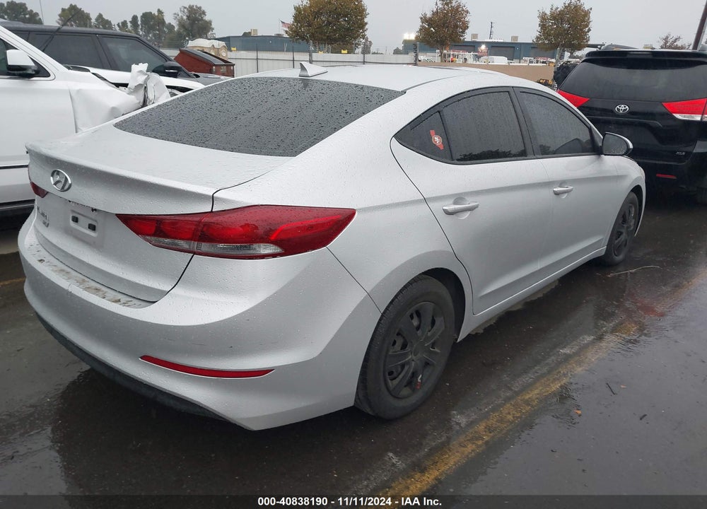 2017 HYUNDAI ELANTRA SE VIN: KMHD74LF0HU084244
