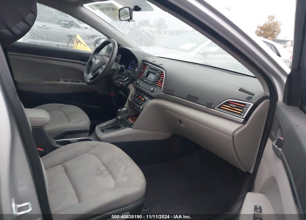 2017 HYUNDAI ELANTRA SE VIN: KMHD74LF0HU084244