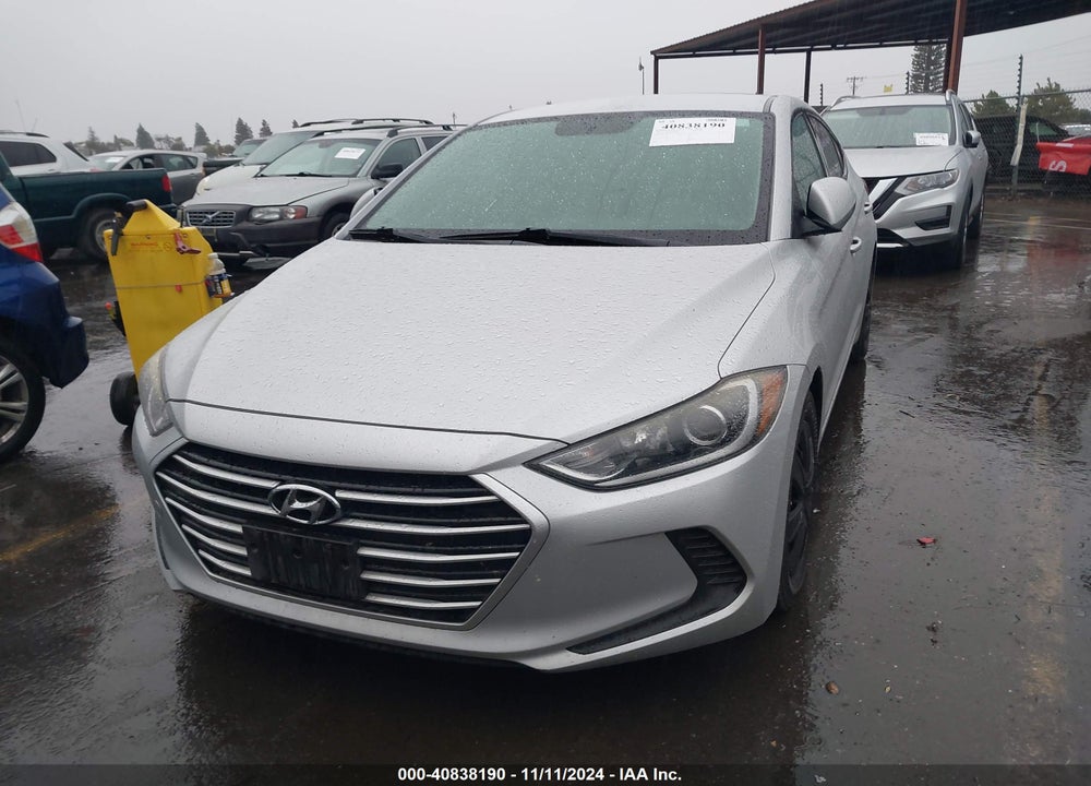2017 HYUNDAI ELANTRA SE VIN: KMHD74LF0HU084244