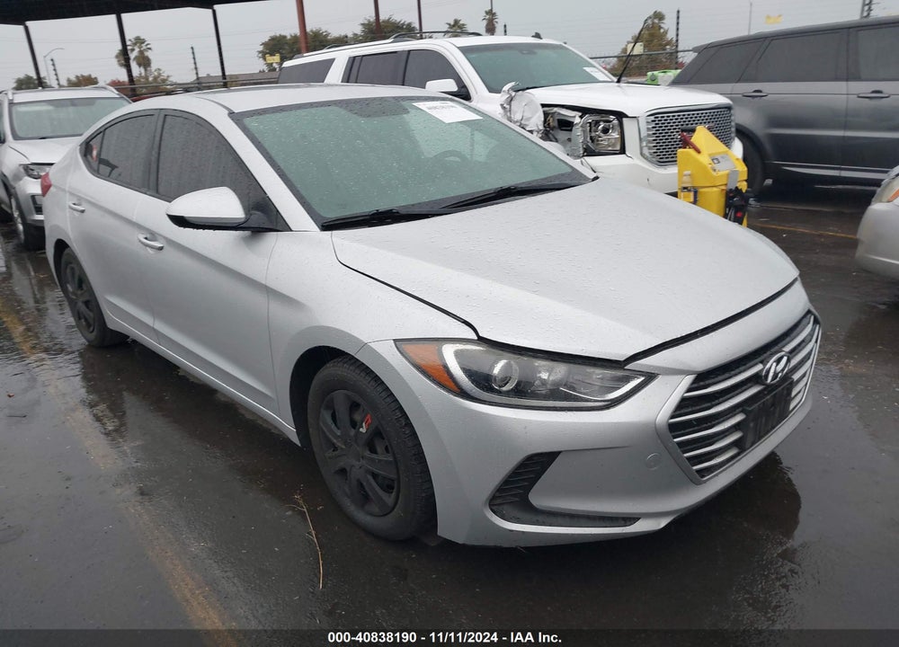 2017 HYUNDAI ELANTRA SE VIN: KMHD74LF0HU084244