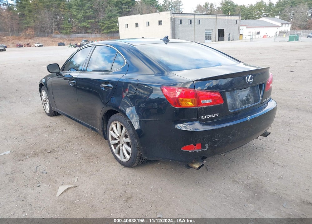 2008 LEXUS IS 250 VIN: JTHCK262882027635