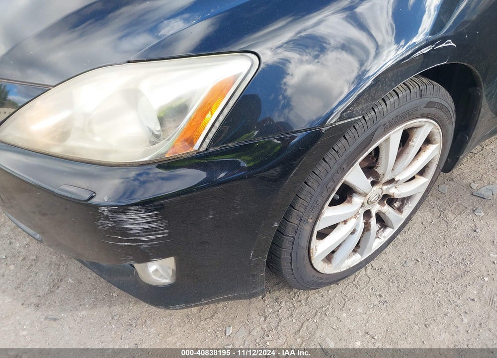 2008 LEXUS IS 250 VIN: JTHCK262882027635