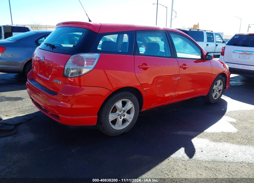 2006 TOYOTA MATRIX/XR VIN: 2T1KR32E96C575964