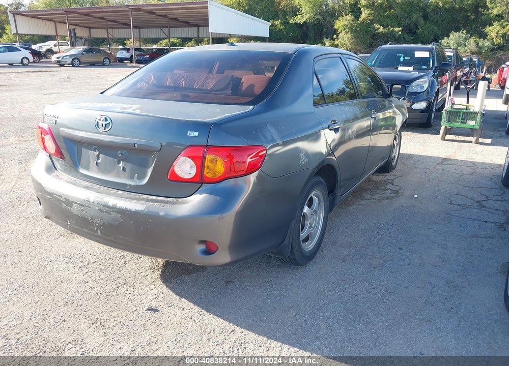 2009 TOYOTA COROLLA LE VIN: 1NXBU40E09Z102304