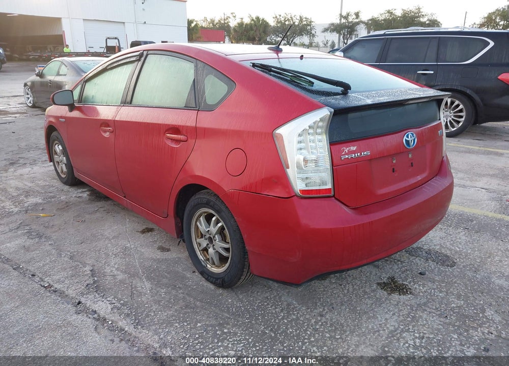 2010 TOYOTA PRIUS II VIN: JTDKN3DU4A0201720