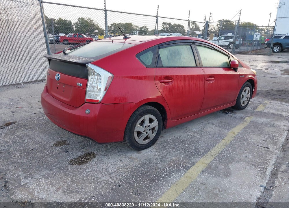 2010 TOYOTA PRIUS II VIN: JTDKN3DU4A0201720