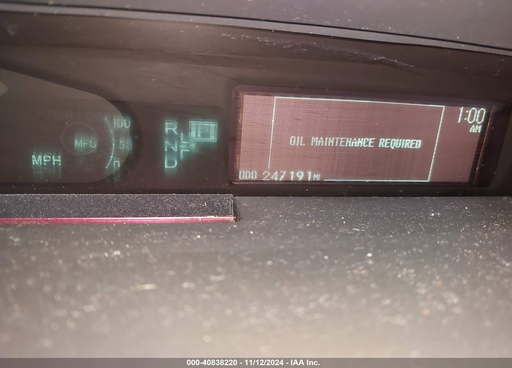 2010 TOYOTA PRIUS II VIN: JTDKN3DU4A0201720