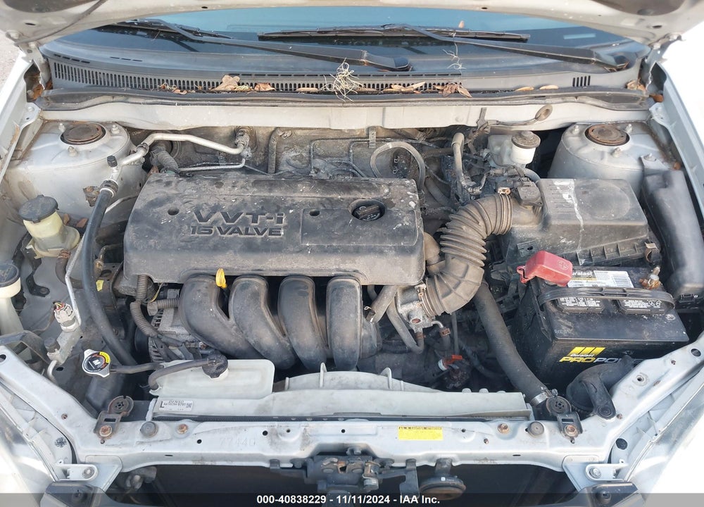 2008 TOYOTA COROLLA S VIN: 2T1BR32E98C912751