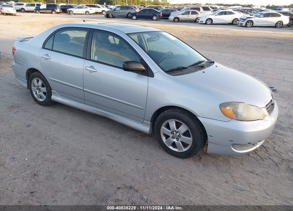 2008 TOYOTA COROLLA S VIN: 2T1BR32E98C912751