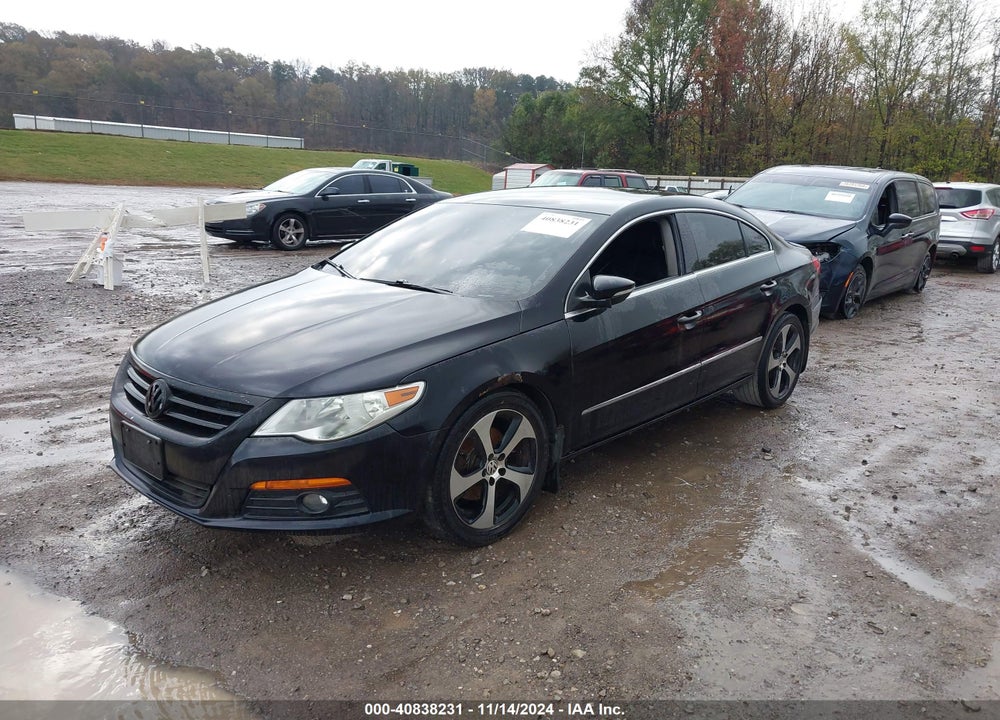 2012 VOLKSWAGEN CC SPORT VIN: WVWNP7AN3CE529051
