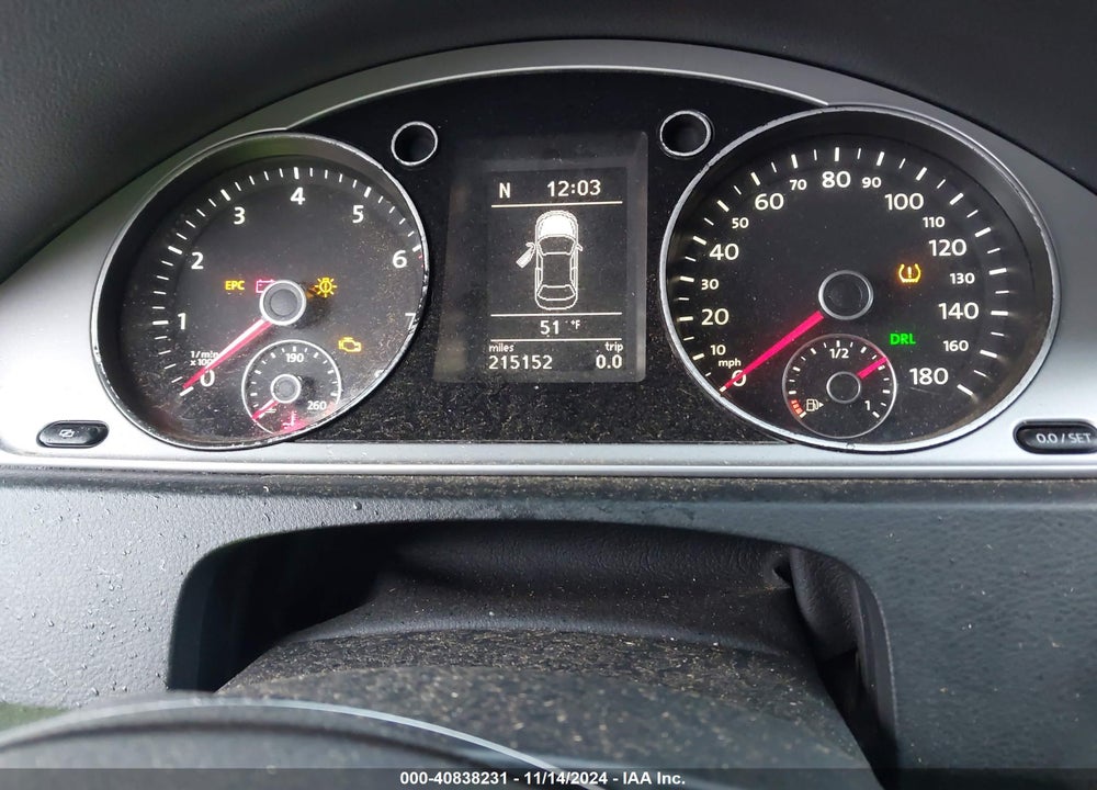 2012 VOLKSWAGEN CC SPORT VIN: WVWNP7AN3CE529051