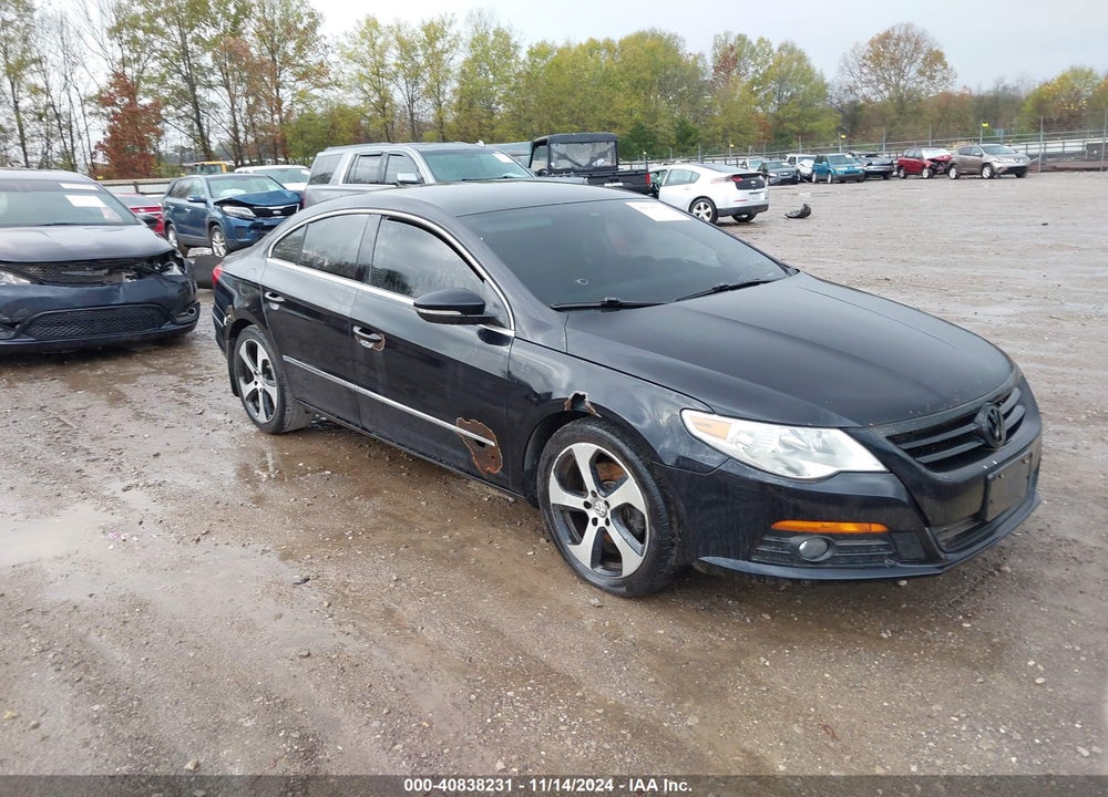 2012 VOLKSWAGEN CC SPORT VIN: WVWNP7AN3CE529051