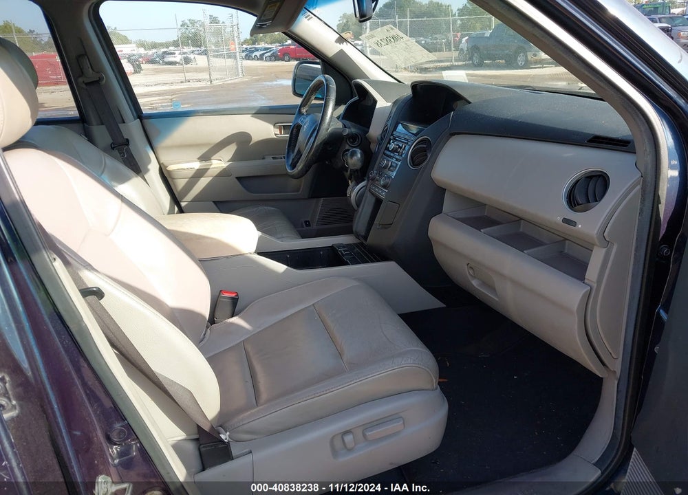 2012 HONDA PILOT EX-L VIN: 5FNYF3H57CB039726