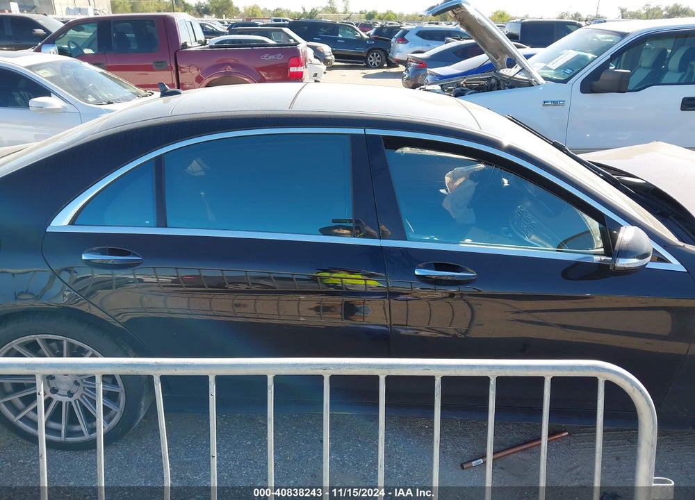 2014 MERCEDES-BENZ S 550 VIN: WDDUG8CB5EA010555