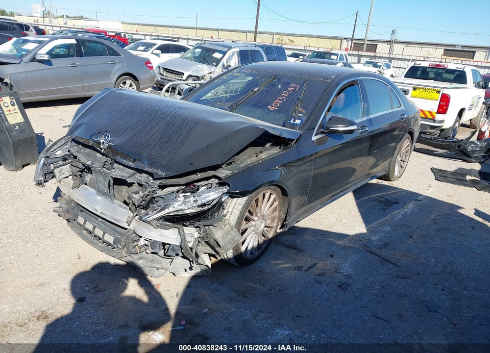 2014 MERCEDES-BENZ S 550 VIN: WDDUG8CB5EA010555