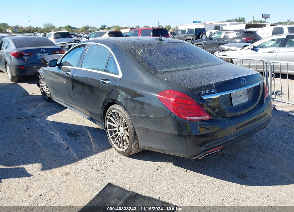2014 MERCEDES-BENZ S 550 VIN: WDDUG8CB5EA010555