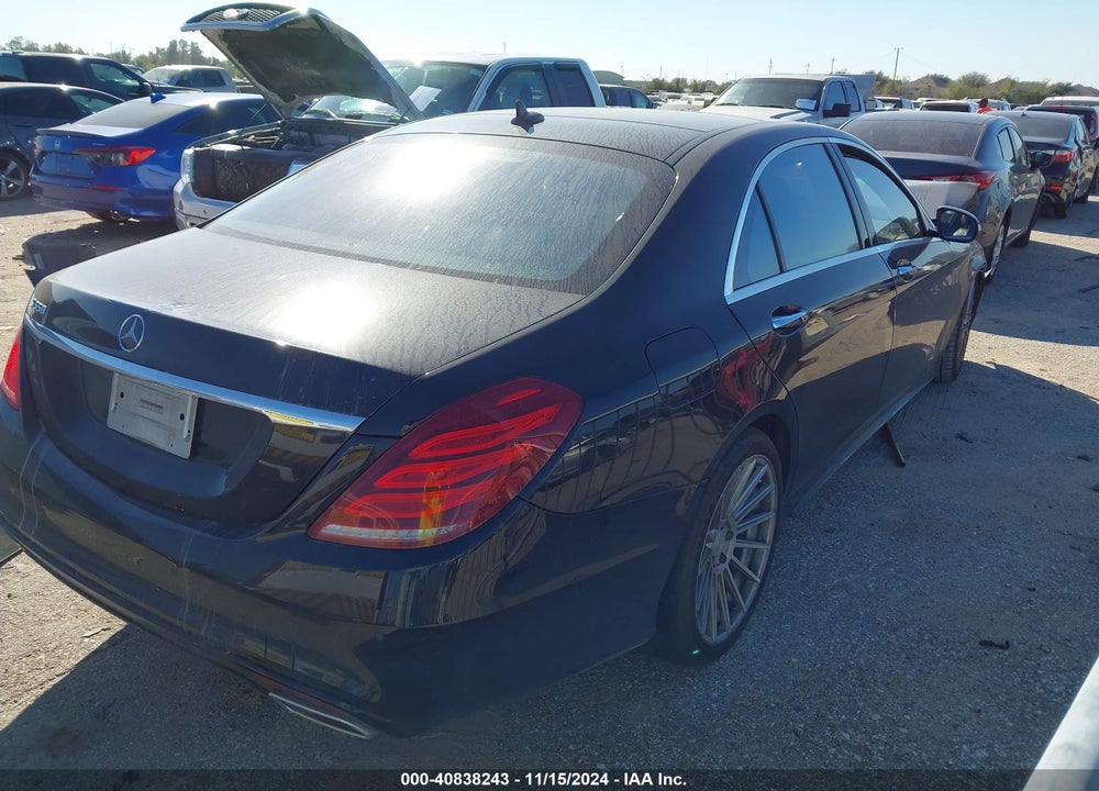 2014 MERCEDES-BENZ S 550 VIN: WDDUG8CB5EA010555