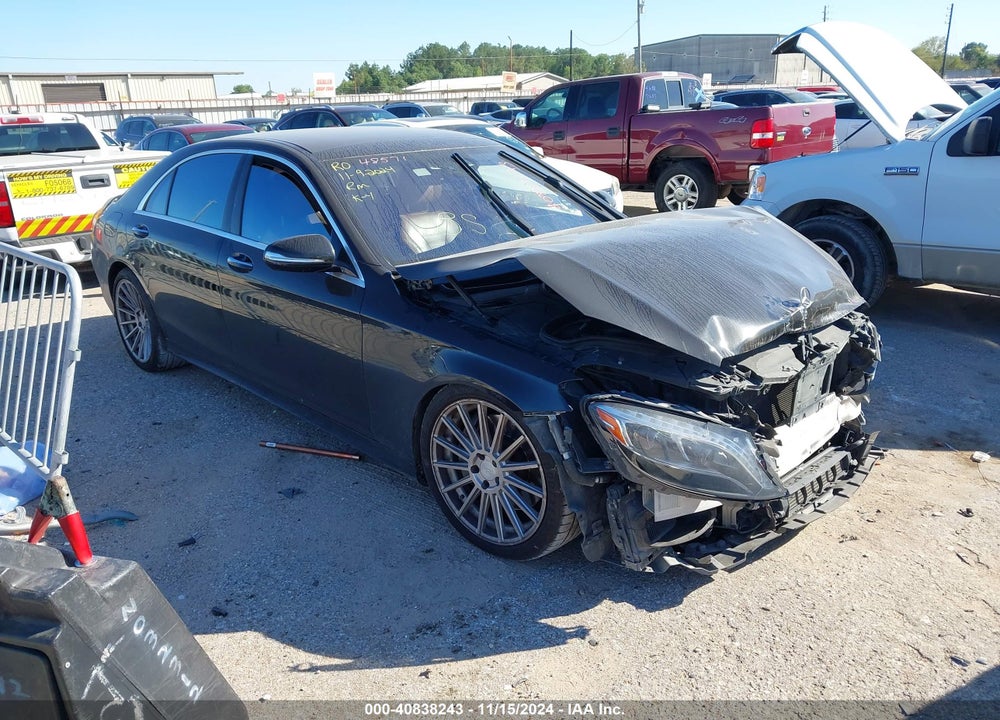 2014 MERCEDES-BENZ S 550 VIN: WDDUG8CB5EA010555