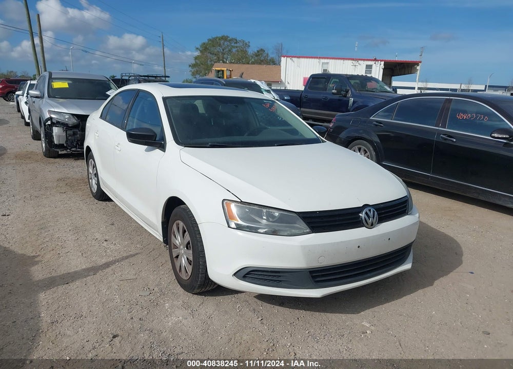 2013 VOLKSWAGEN JETTA 2.0L S VIN: 3VW1K7AJXDM268780