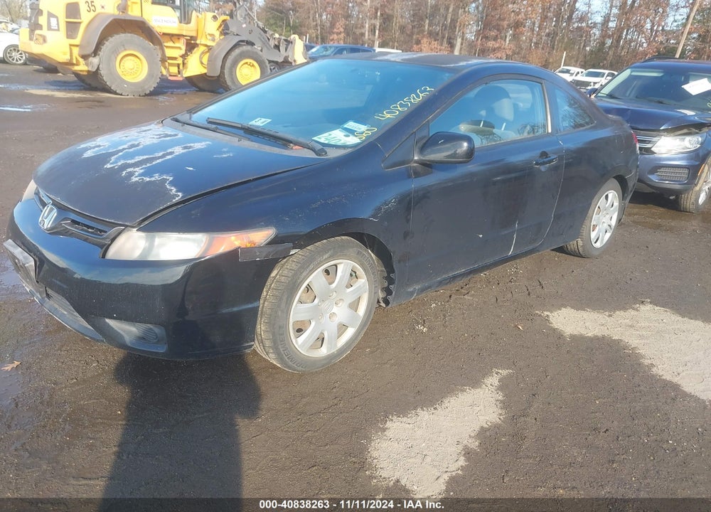 2007 HONDA CIVIC LX VIN: 2HGFG12627H542432
