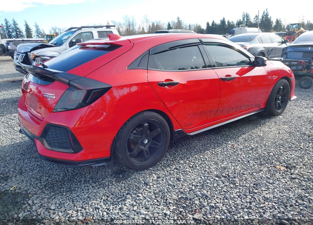 2019 HONDA CIVIC SPORT TOURING VIN: SHHFK7H9XKU409562
