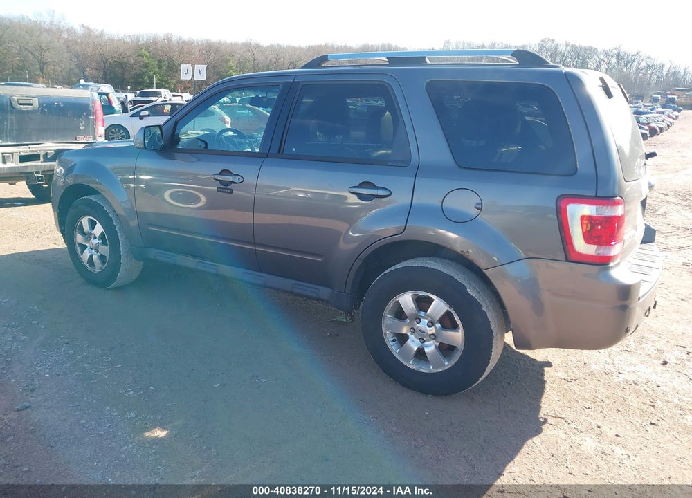 2012 FORD ESCAPE LIMITED VIN: 1FMCU9EG6CKB91763