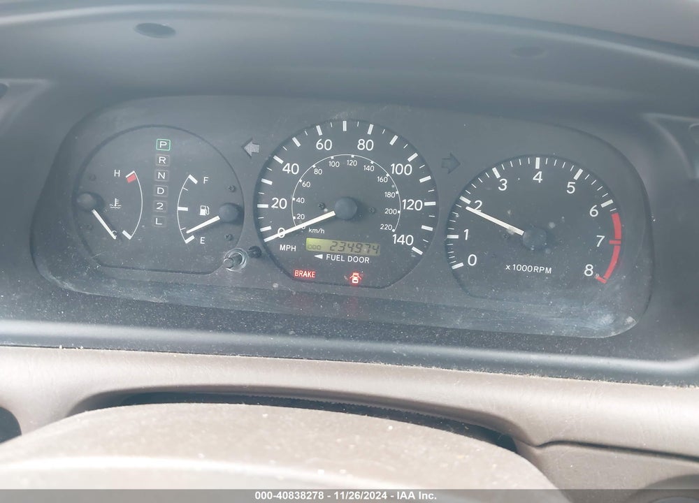 2000 TOYOTA CAMRY LE VIN: 4T1BG22K3YU642971