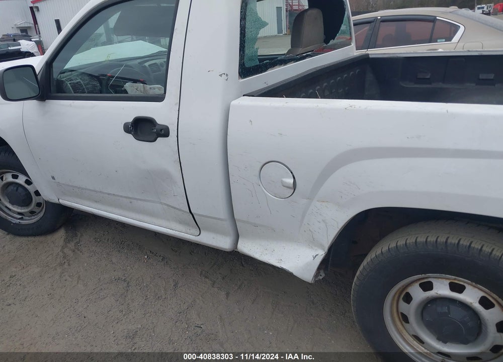 2009 CHEVROLET COLORADO WORK TRUCK VIN: 1GCCS149498111834