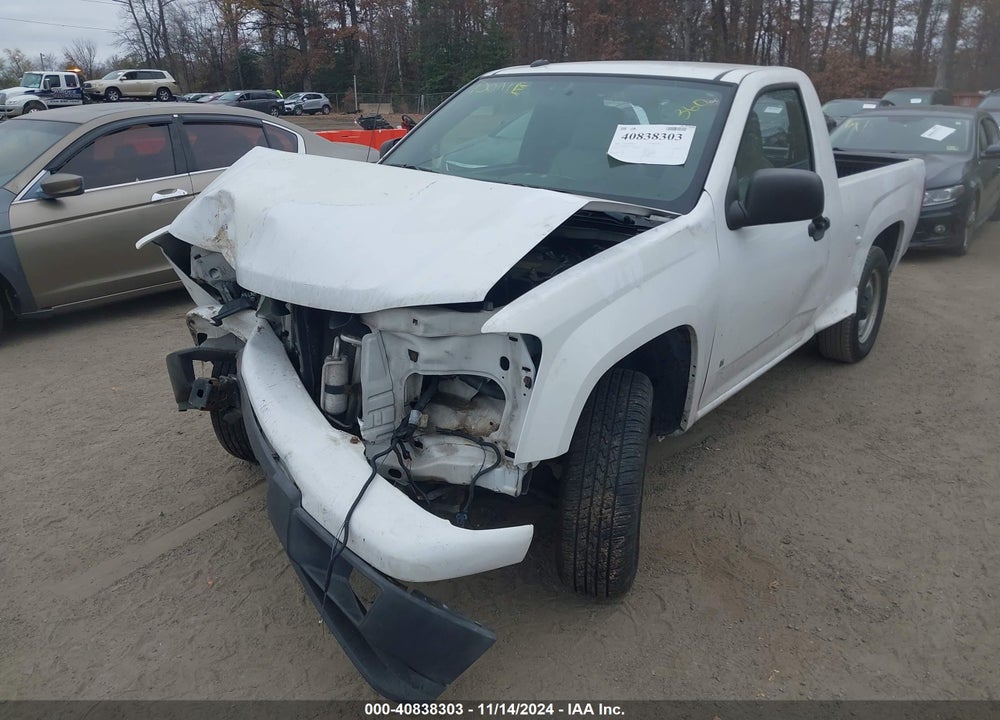 2009 CHEVROLET COLORADO WORK TRUCK VIN: 1GCCS149498111834