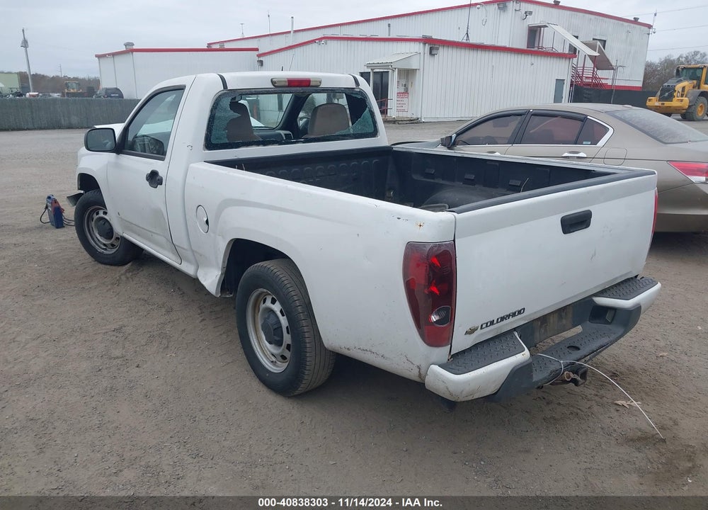2009 CHEVROLET COLORADO WORK TRUCK VIN: 1GCCS149498111834