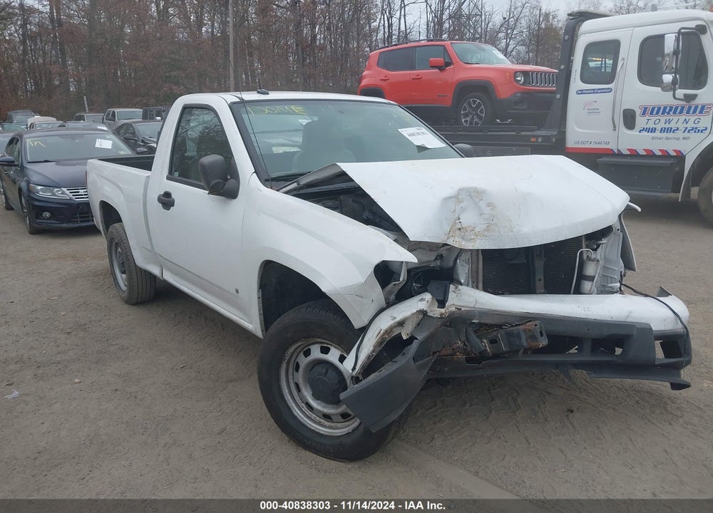 2009 CHEVROLET COLORADO WORK TRUCK VIN: 1GCCS149498111834