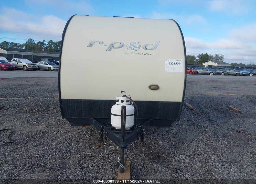 2013 FOREST RIVER R-POD VIN: 4X4TRPT1XDL009190