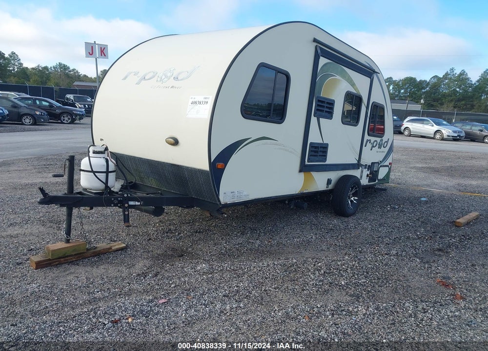 2013 FOREST RIVER R-POD VIN: 4X4TRPT1XDL009190