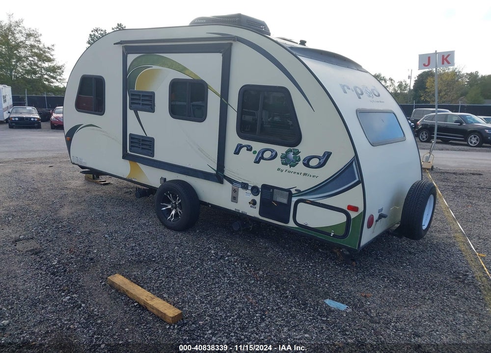 2013 FOREST RIVER R-POD VIN: 4X4TRPT1XDL009190