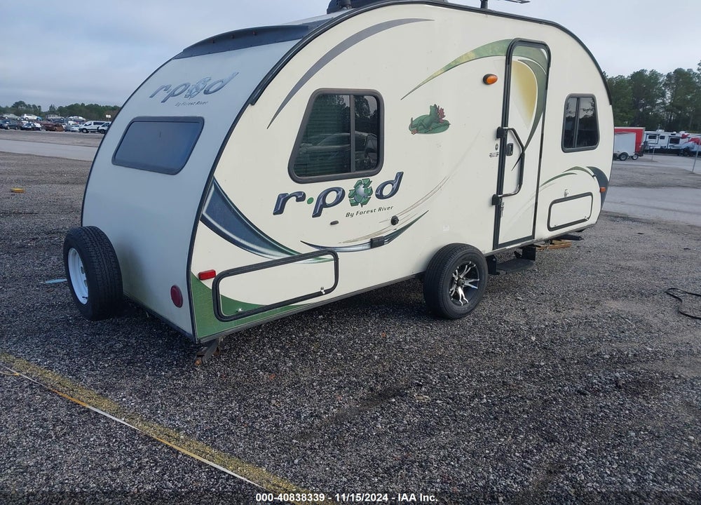 2013 FOREST RIVER R-POD VIN: 4X4TRPT1XDL009190