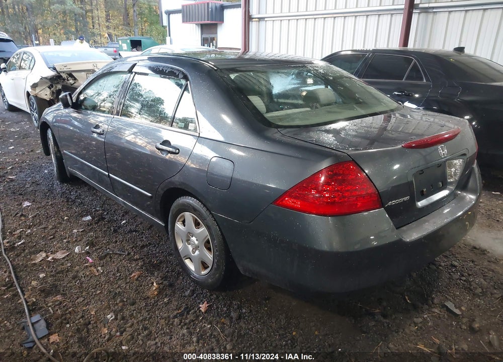 2007 HONDA ACCORD 2.4 LX VIN: 1HGCM56497A221398