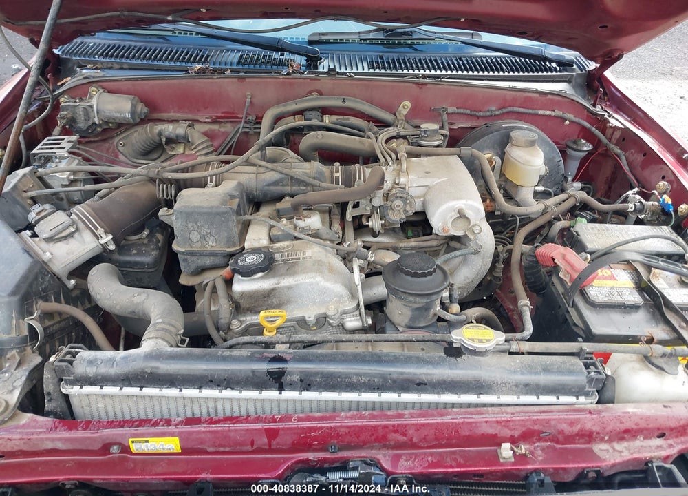 2004 TOYOTA TACOMA VIN: 5TEWM72N74Z392075