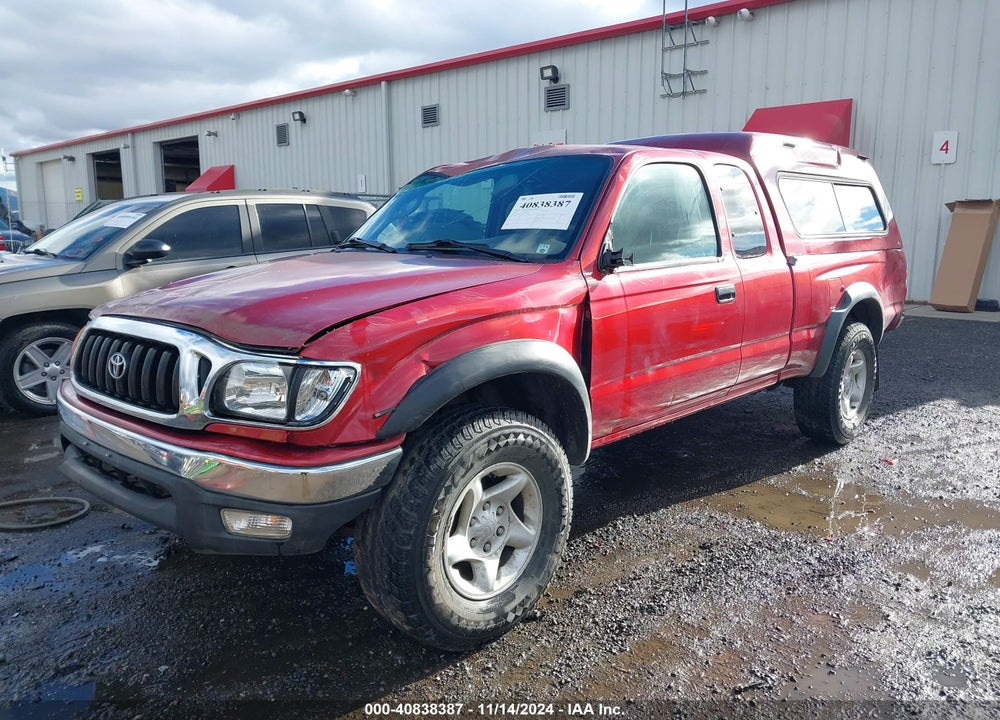 2004 TOYOTA TACOMA VIN: 5TEWM72N74Z392075