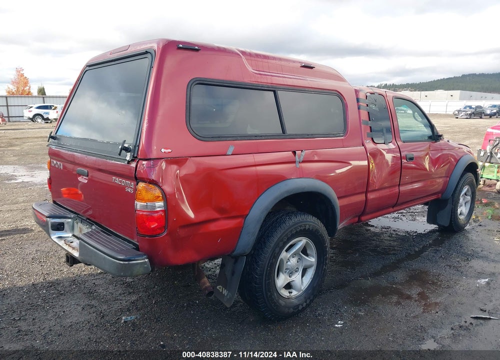 2004 TOYOTA TACOMA VIN: 5TEWM72N74Z392075