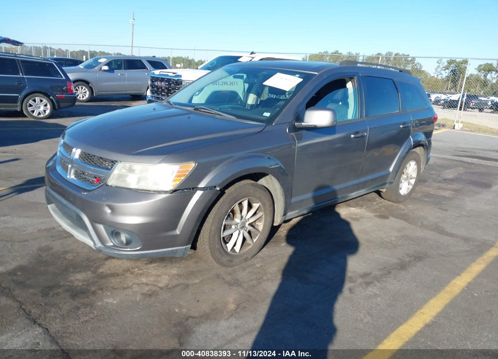 2013 DODGE JOURNEY SXT VIN: 3C4PDCBB7DT721850