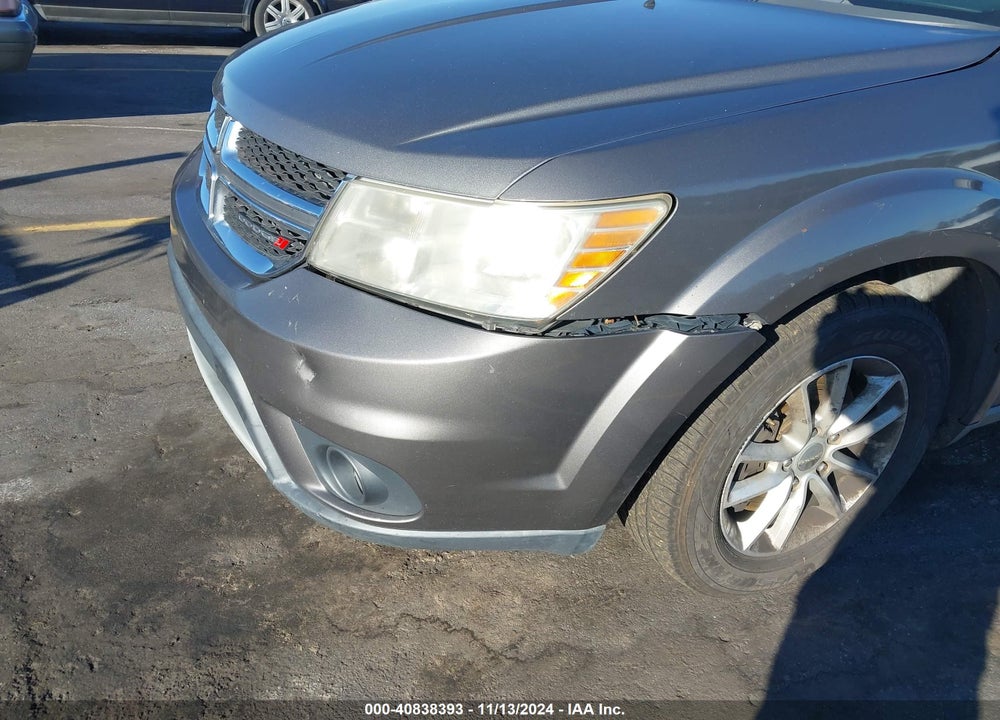 2013 DODGE JOURNEY SXT VIN: 3C4PDCBB7DT721850