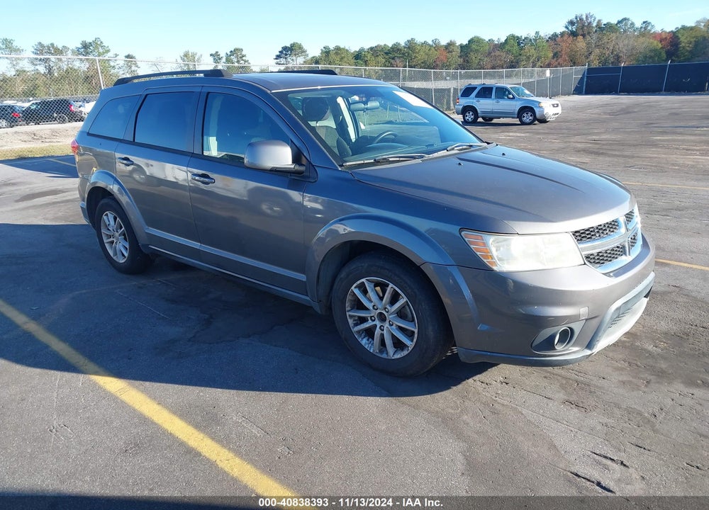 2013 DODGE JOURNEY SXT VIN: 3C4PDCBB7DT721850