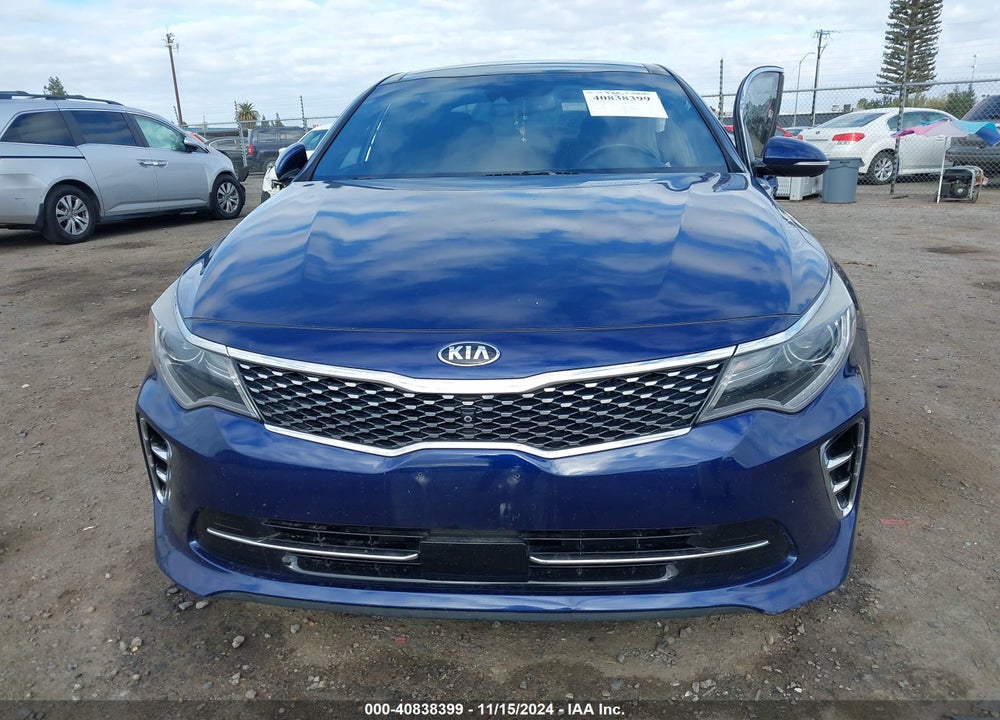 2016 KIA OPTIMA SXL TURBO VIN: 5XXGV4L26GG062614