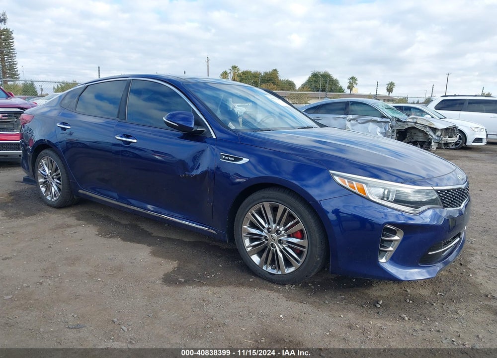 2016 KIA OPTIMA SXL TURBO VIN: 5XXGV4L26GG062614