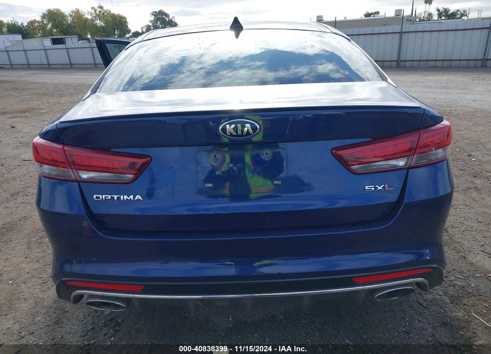 2016 KIA OPTIMA SXL TURBO VIN: 5XXGV4L26GG062614